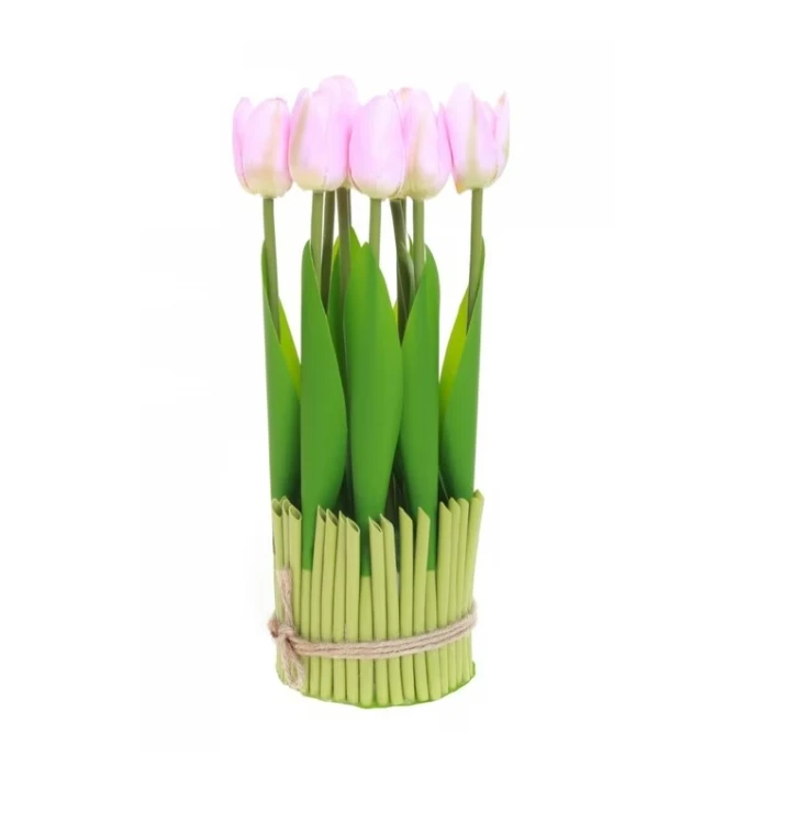 Flori Artificiale Lalele Buchet 9Buc Wei A-80394